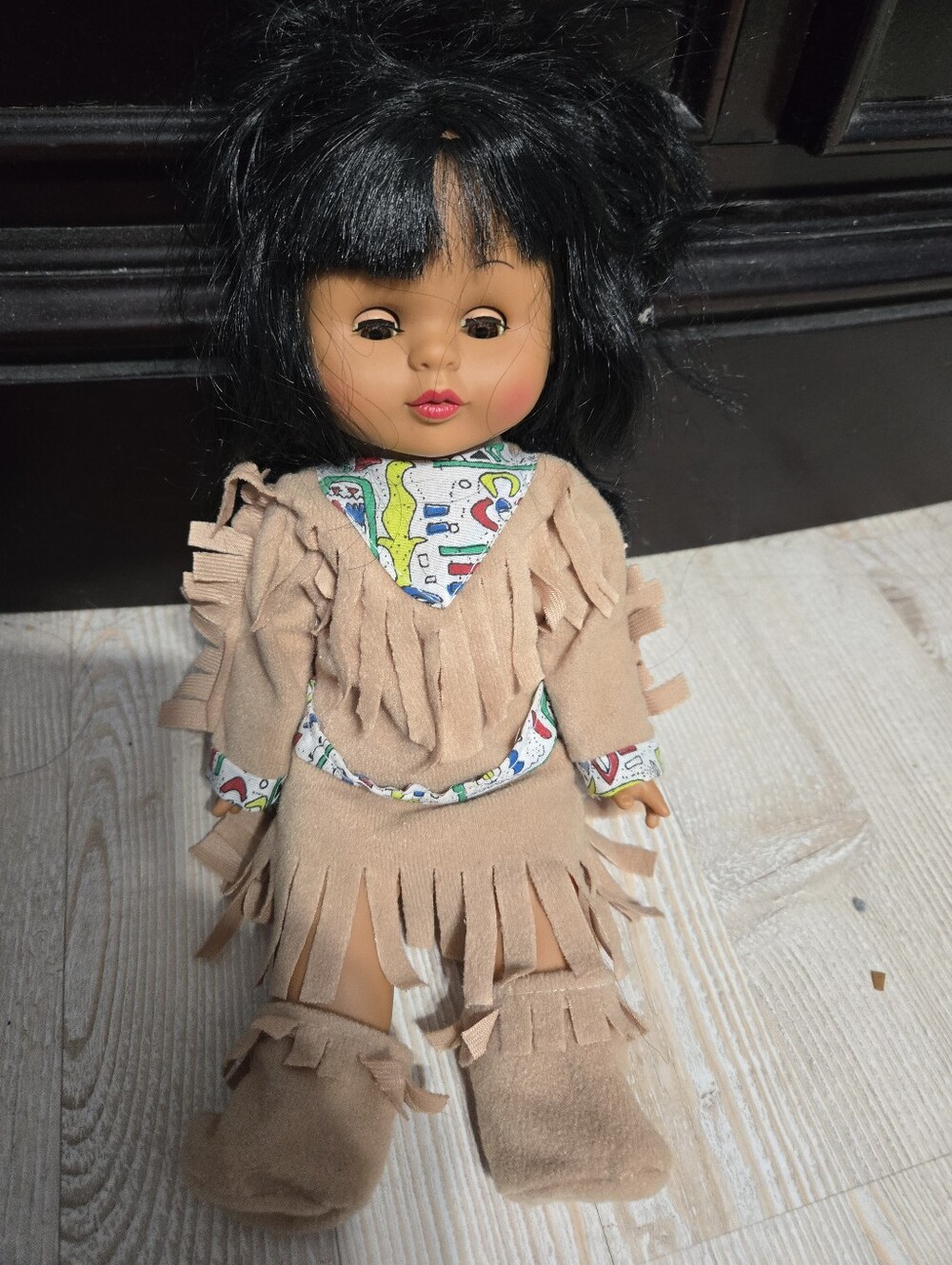 Vintage Native American Indian Style Doll